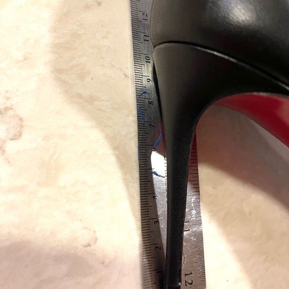 Christian Louboutin Black Heels Classic Stiletto Pumps - Picture 6 of 9